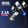 Fast Magnetic Charging Cable 3 in 1