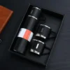 Stainless Steel Insulated Flask and Mug Set